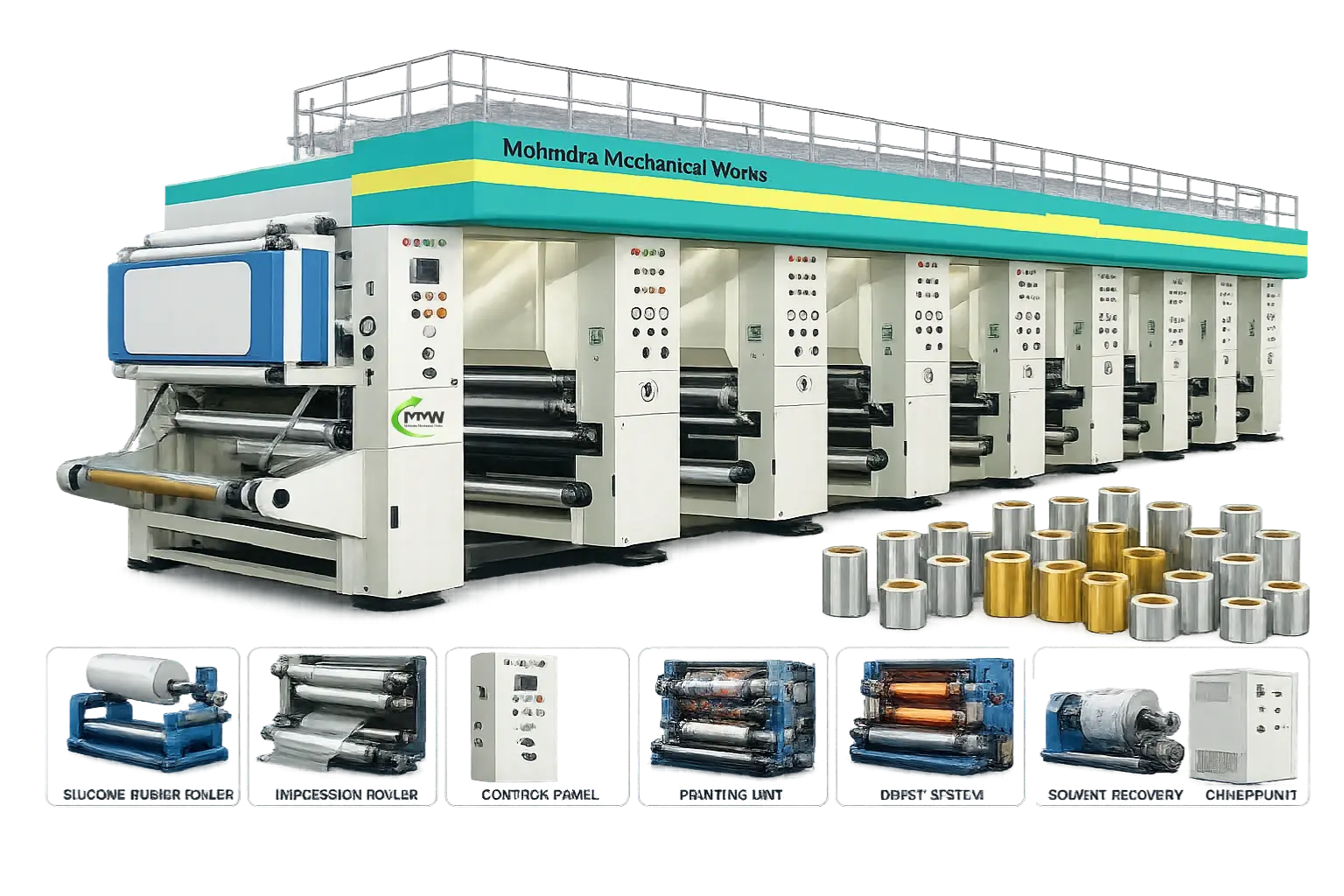 Pharmaceutical blister foil printing machine manufacturer in India