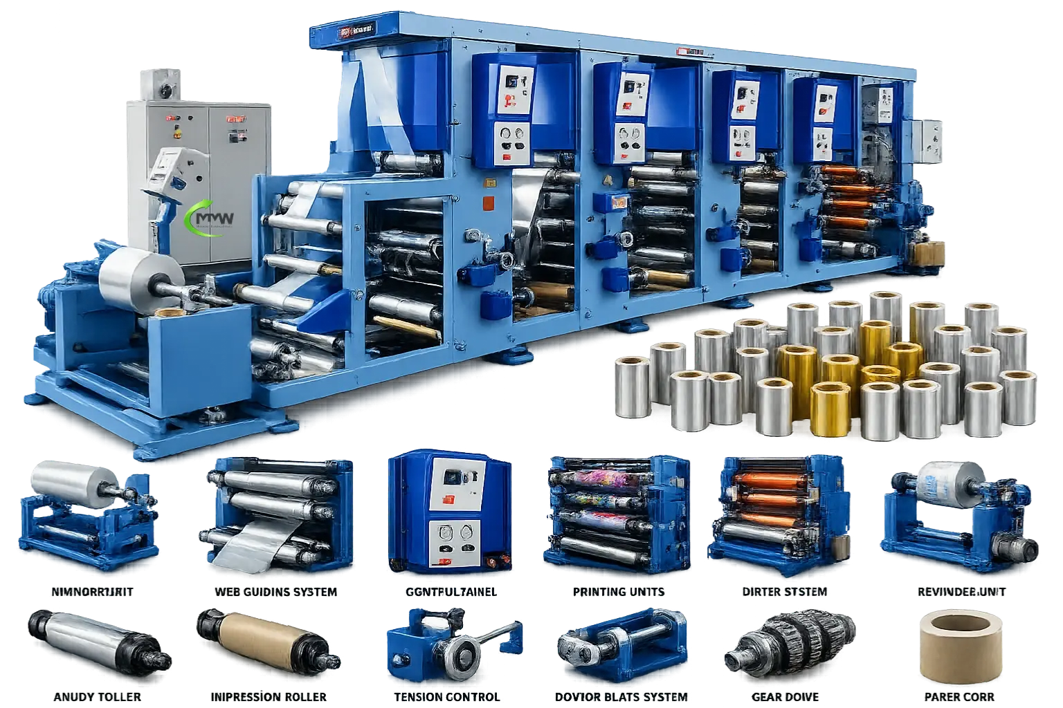 Alu Alu packaging foil printing machine manufacturer